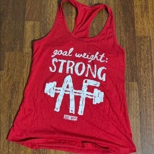 Workout tank Strong AF